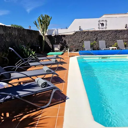 Villa Lagarto Heated Pool Aircon Central Playa Blanca Esterno foto